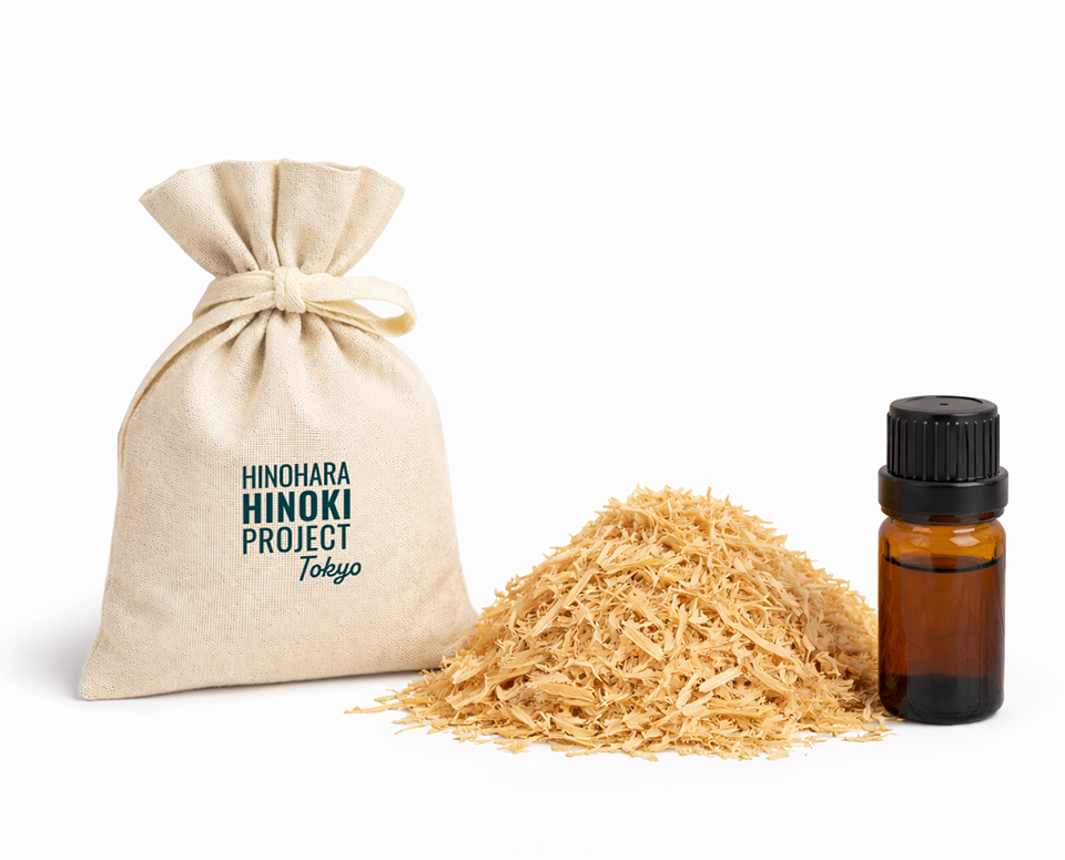 ひのきのサシェ（アロマあり なし）